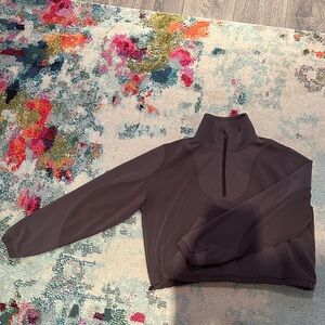 LuluLemon Quarter-Zip in Espresso